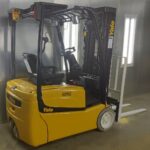 2019 Yale ERP040VT, 4,000 lbs. Electric Forklift Back Side View