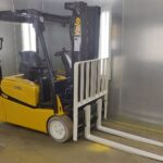 2019 Yale ERP040VT, 4,000 lbs. Electric Forklift Front Side View