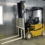 2019 Yale ERP040VF, 3,000 lb. Electric Forklift Front View