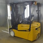 2019 Yale ERP040VT, 4,000 lbs. Electric Forklift Back Side View