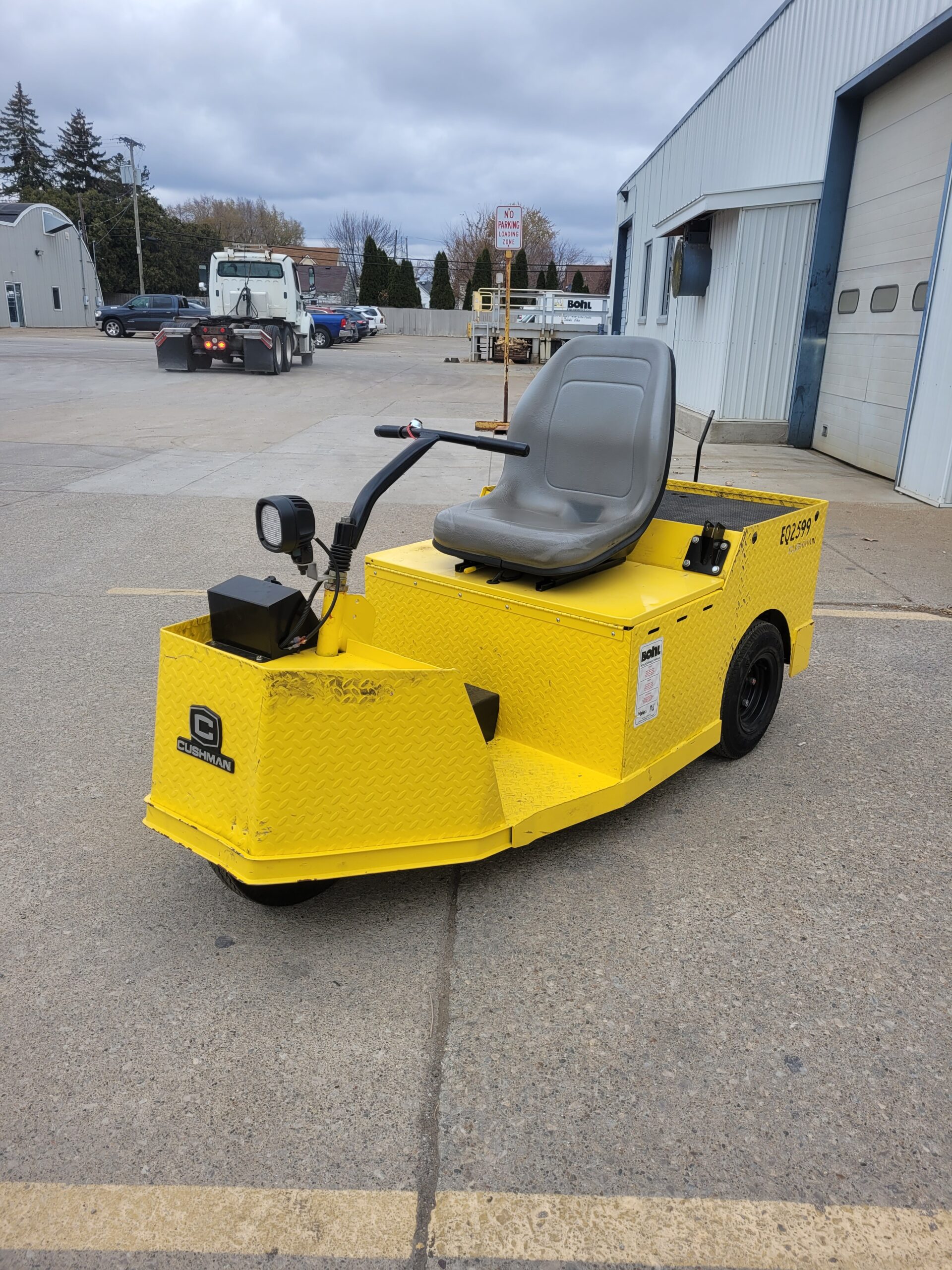 2022 Cushman Tug, 8000# Towing Capacity, Front View