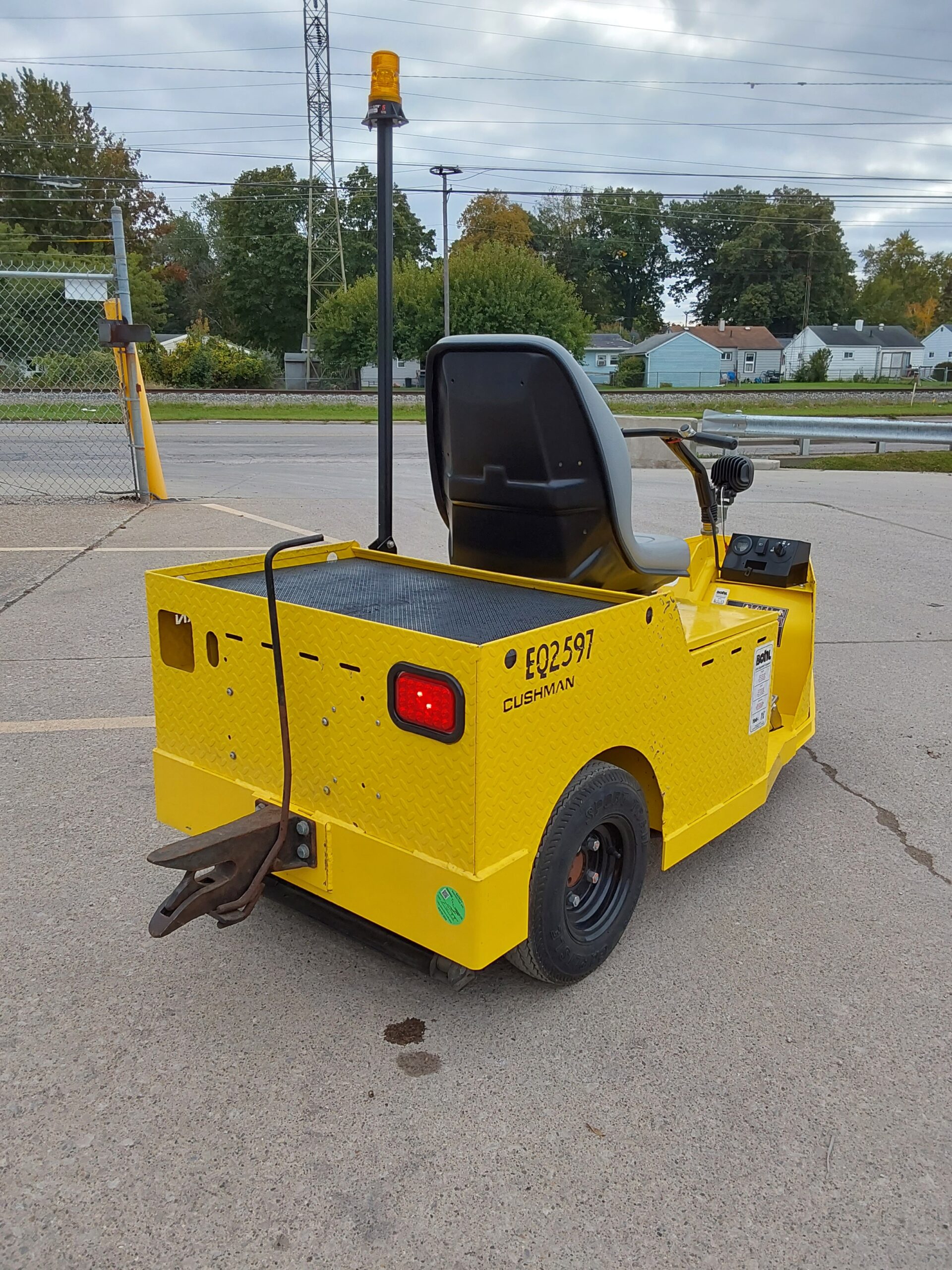 2022 Cushman Tug 662554, 8,000 lb. Towing Capacity AC Tug Back View