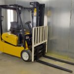 2019 Yale ERP040VT, 4,000 lb. Electric Forklift Front View