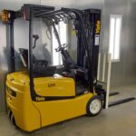 2019 Yale ERP040VT, 4,000 lb. Electric Forklift Side View