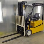 2019 Yale ERP040VT, 4,000 lb. Electric Forklift Front View