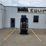 2013 Yale ERP040VT, 4,000 lb. Electric Forklift Front View