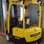 2015 Hyster J40XNT, 4,000 Electric Forklift Back View