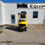 2020 Hyster S50FT, 5,000 lb. IC Cushion Fortis Forklift Truck Back View