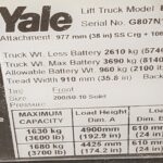 2017 Yale ERP040VT, 4,000 lb. Electric Rider Lift Truck Information