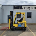 2016 Hyster E60XN, 6,000 lb. Electric Forklift Side View