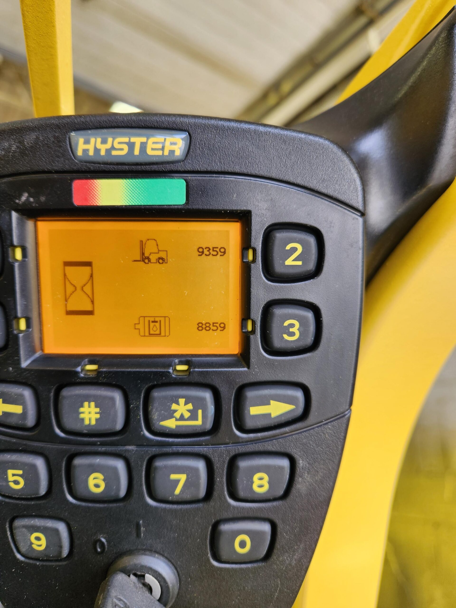 2016 Hyster E60XN, 6,000 lb. Electric Forklift Truck Hours