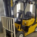 2016 Yale GP050LX, 5,000 lb. IC Pneumatic Forklift Truck Front Side View