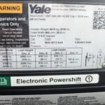 2021 Yale GP050VX, 5,000 lb. IC Pneumatic Lift Truck, Truck Information