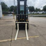 2021 Yale GP050VX, 5,000 lb. IC Pneumatic Lift Truck, Front View